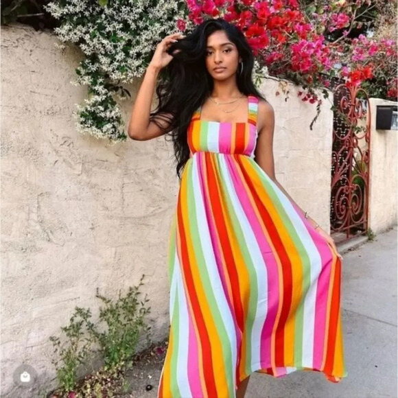 Show Me Your MuMu Fling Midi Dress - Picture 1 of 10